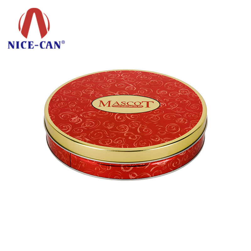food containers moon cake tin box round food packaging tin box