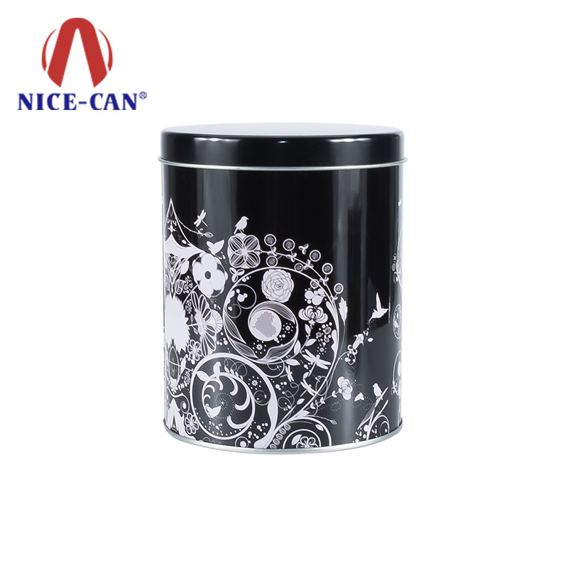 Manufacturers custom round cosmetics tin box mask tin can