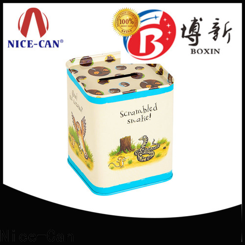 Nice-Can money tins manufacturers supply for sale