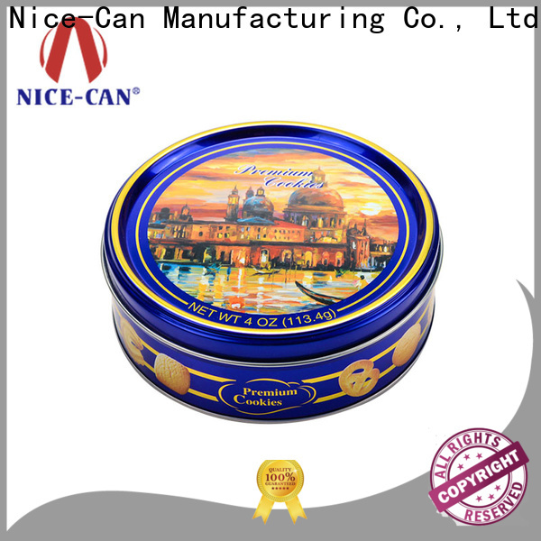 Nice-Can packaging cookies tin for business for sale