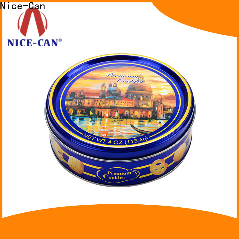 Nice-Can cookies tin company for gifts