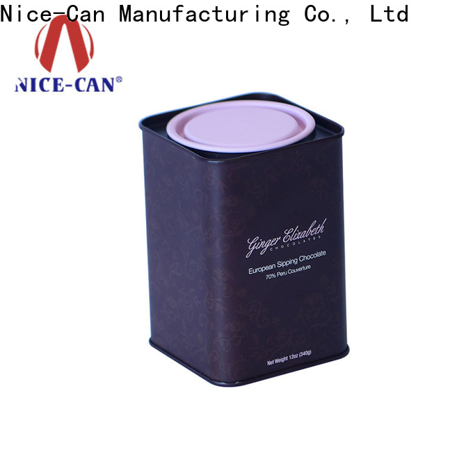 Nice-Can top chocolates tin factory for presents