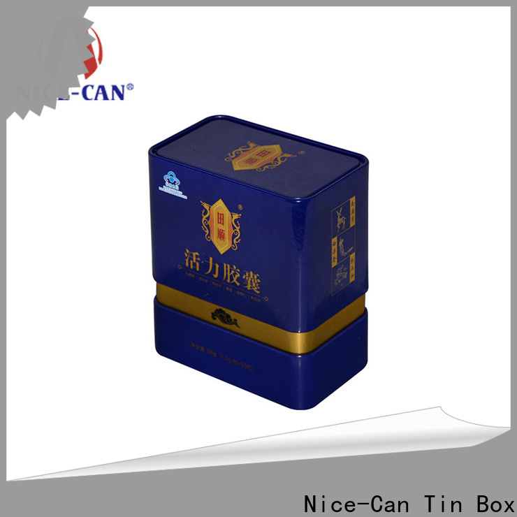 capsule food tin cans manufacturers factory for food