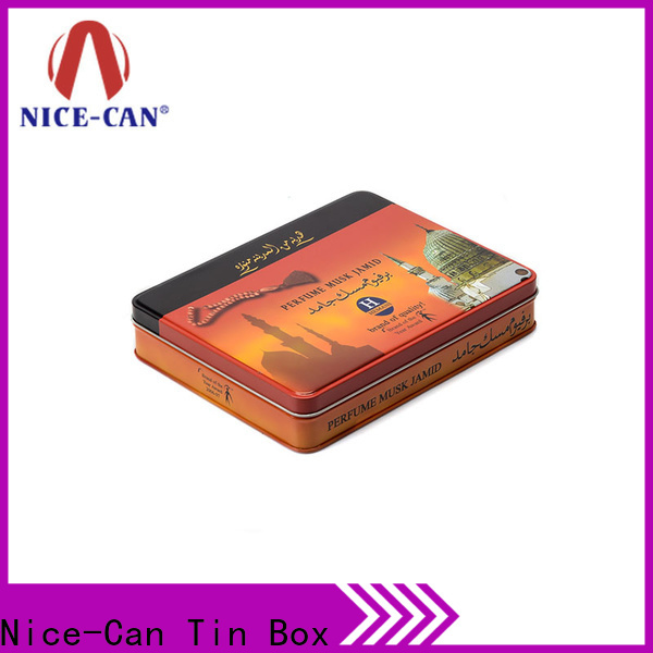 Nice-Can top tobacco tin with custom logo for gifts