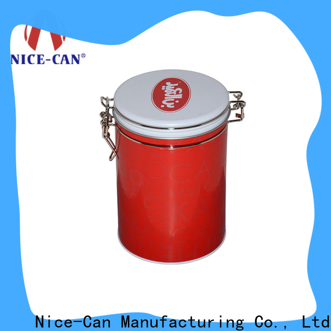 Nice-Can tea storage tins company for sale