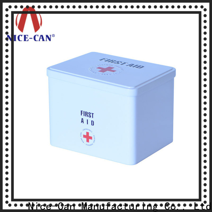 Nice-Can top quality medical tin supply for business