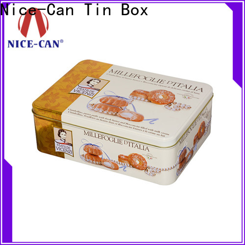 Nice-Can cheap cookie tins factory for food packaging