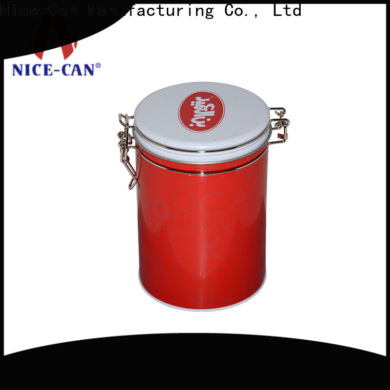 Nice-Can factory price tea tin container canister for presents