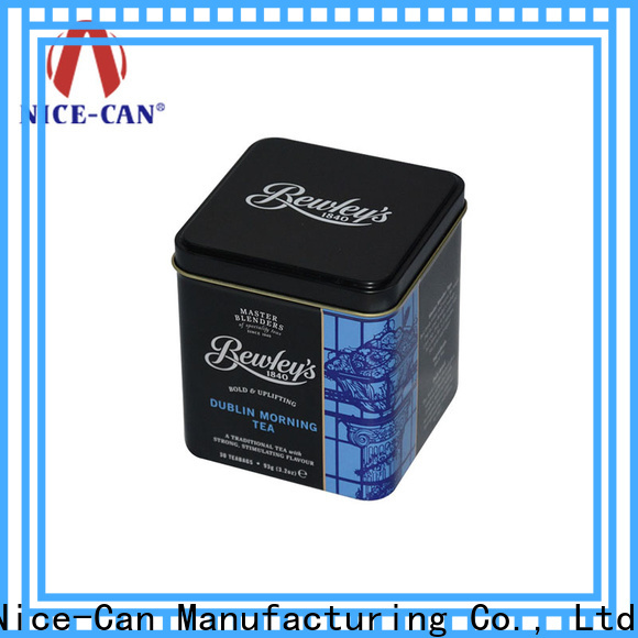 Nice-Can tea tin box company for sale