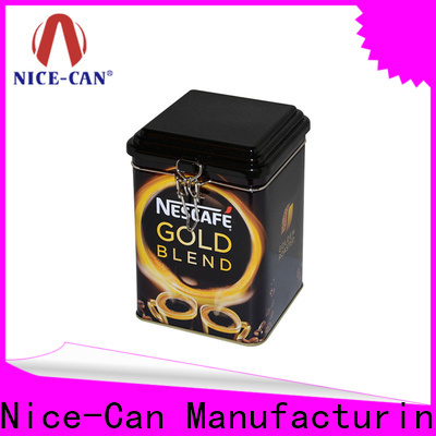 Nice-Can coffee tins factory for hotel