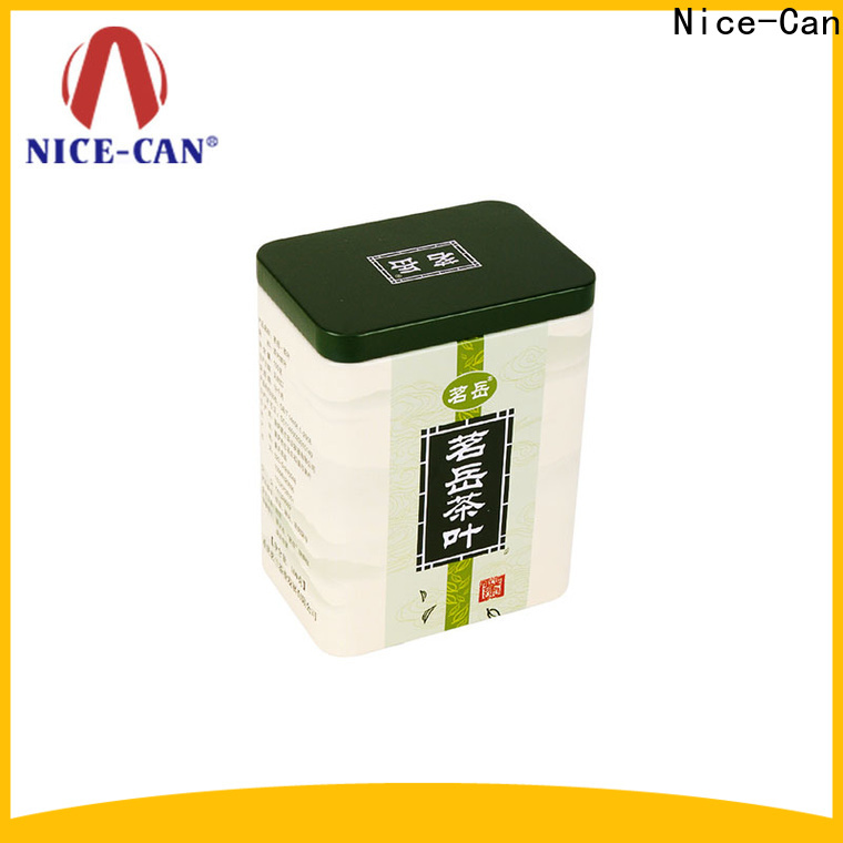 Nice-Can top custom tea tins manufacturers for business