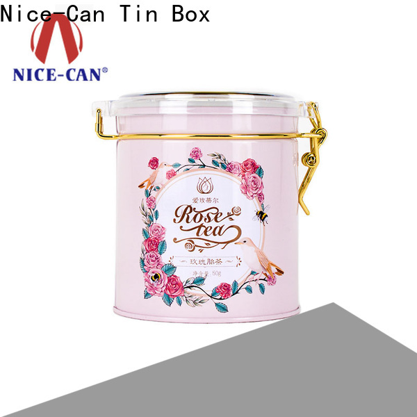 top tea tin box canister for business