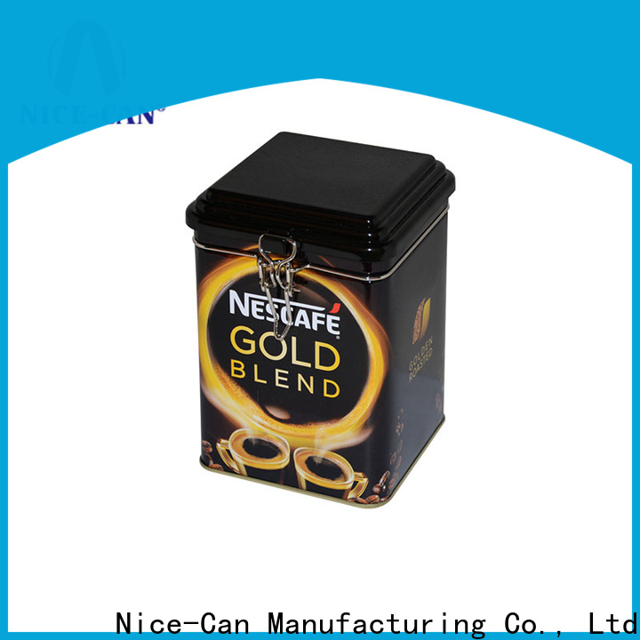 Nice-Can coffee tin box suppliers for gifts