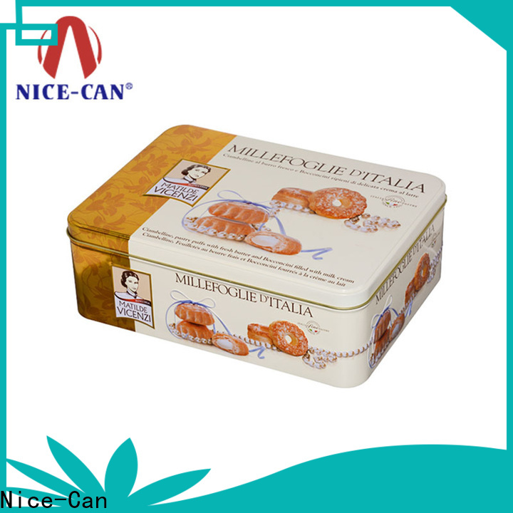 Nice-Can danish butter cheap cookie tins with best price for gifts