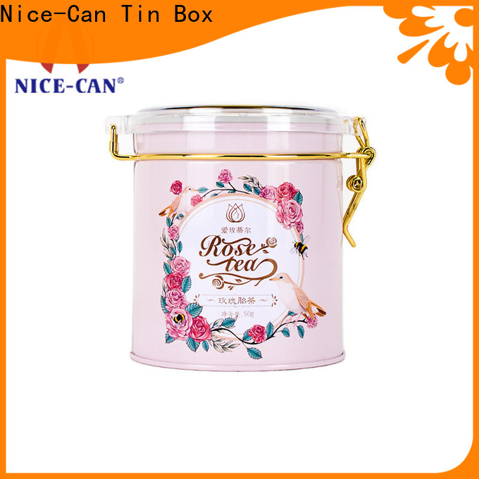 Nice-Can tea storage tins canister for presents