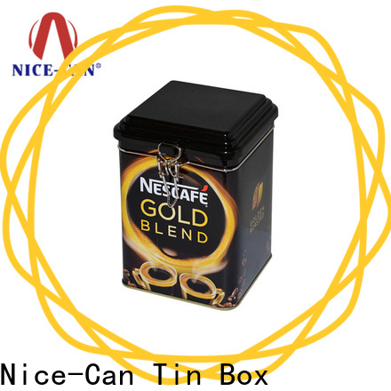 Nice-Can coffee tins supply for restaurant