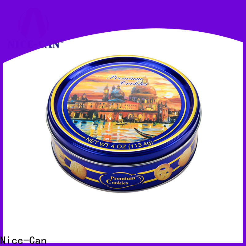 Nice-Can best biscuit tin with best price for gifts