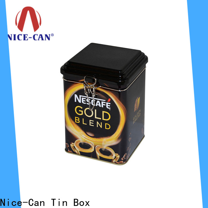 Nice-Can latest coffee tin can supply for hotel