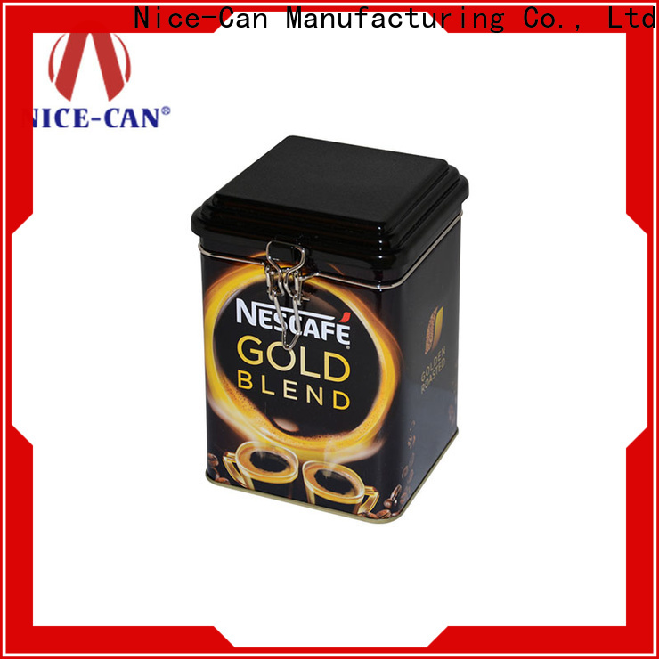 Nice-Can coffee tins manufacturers for hotel