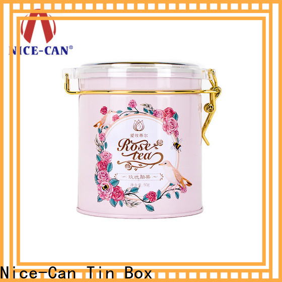 Nice-Can tea tin container factory for gift
