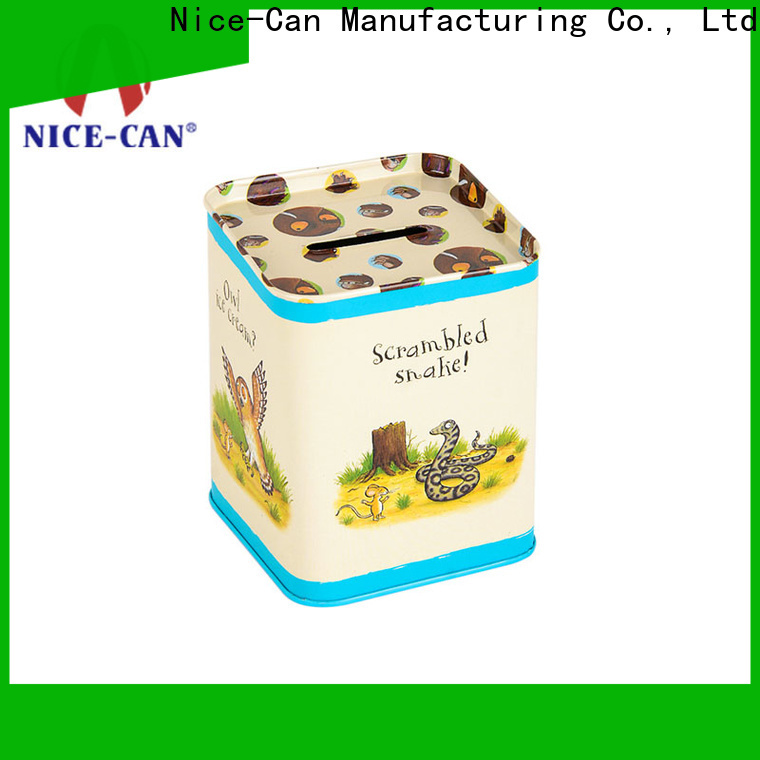 Nice-Can top money saving tin suppliers for sale