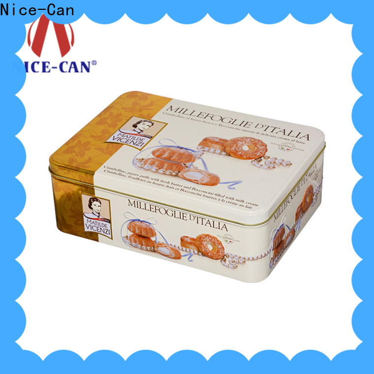 Nice-Can best cookies tin supply for gifts