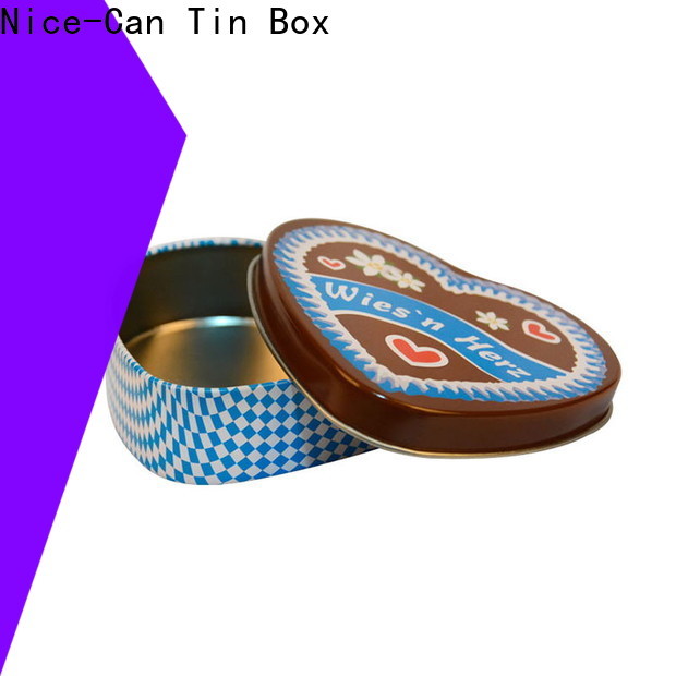 Nice-Can tin cookie containers supply for sale