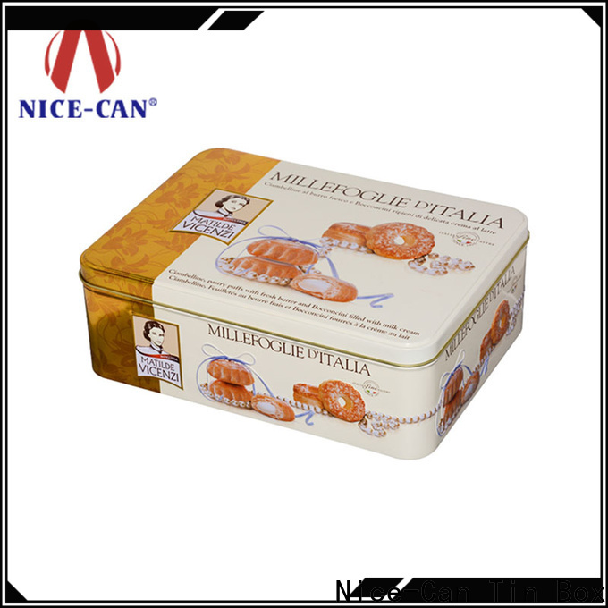 colored biscuit tin manufacturers with best price for food packaging